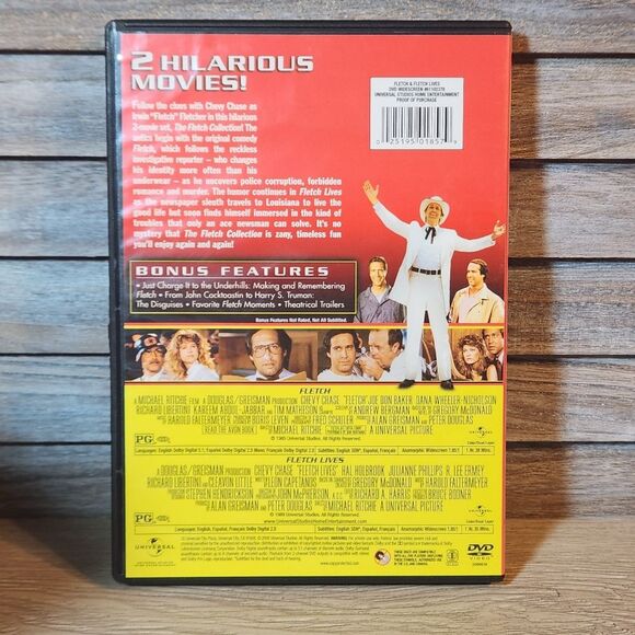 Fletch Fletch Lives Collection Chevy Chase dvd movie Comedy - Picture 2 of 2